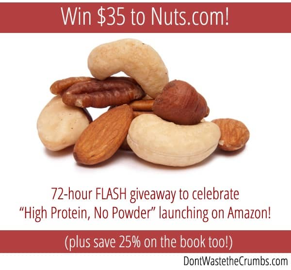 giveaway:  $35 to nuts.com