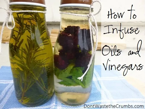 How to Infuse Oils and Vinegars