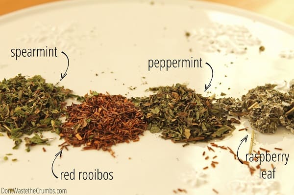 Step-by-step process for how to make loose herbal tea. Suggestions on brewing methods, tea flavor combination, sourcing loose tea and even price comparison!