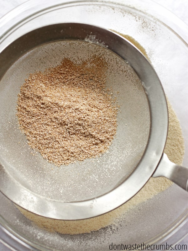 This DIY to make your own all-purpose flour is so cool! You don't need an expensive grain mill to make it and it works for any grain. You can even make your own gluten-free all-purpose flour! Great easy recipe and simple tutorial to save money - you won't have to make last-minute trips to the store! :: DontWastetheCrumbs.com