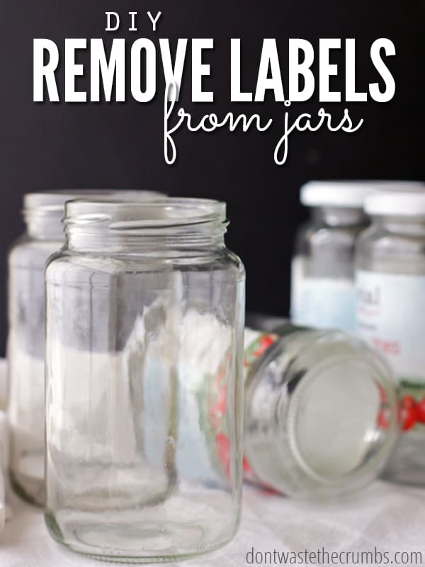 Remove Labels from Jars: A Simple DIY with One Ingredient