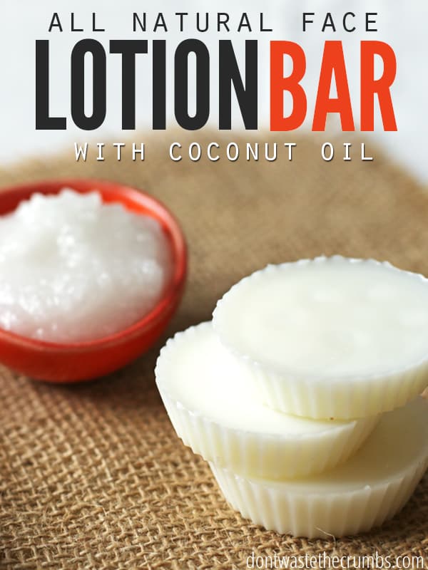 Lotion Bar Recipe with Beeswax, Coconut Oil, and Shea Butter