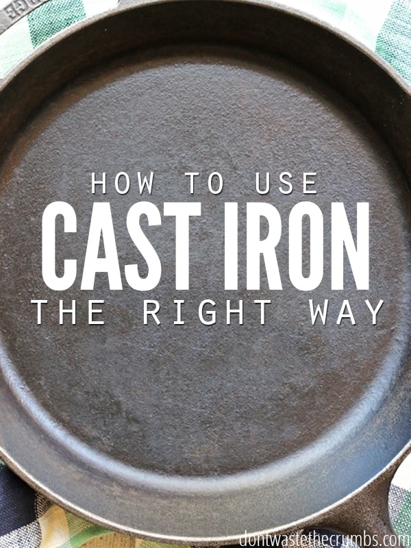 Using a Cast Iron Conditioning Bar to Season Your Skillet