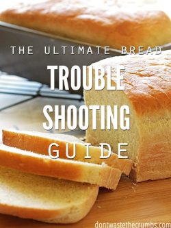 Are you reluctant to bake bread? Fear no more! Here are my helpful tips and solutions to the common mishaps with baking bread. After reading my ultimate guide for beginners, you’ll feel confident in baking my 90-minute man bread or my overnight Artisan bread.
