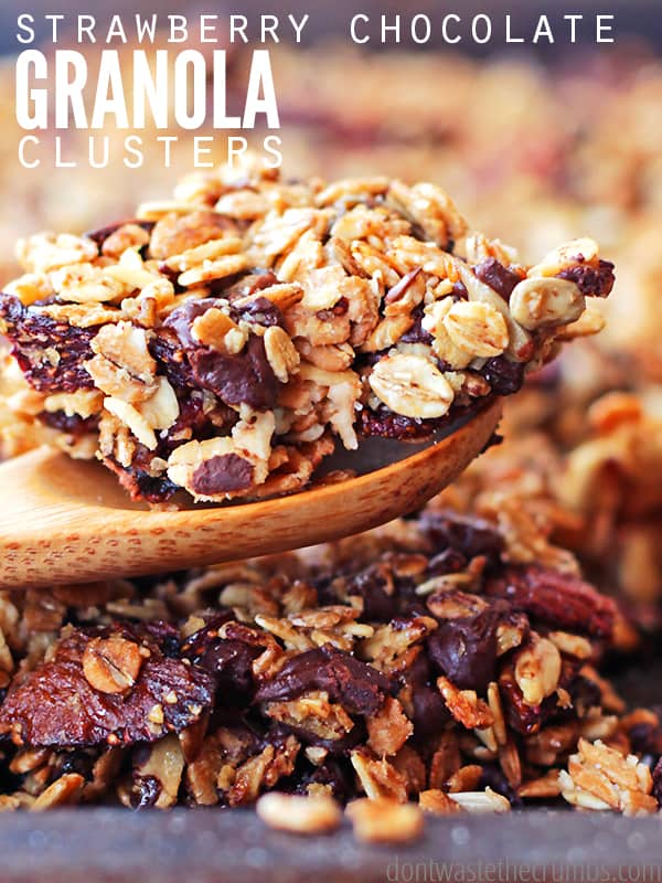 homemade granola clusters