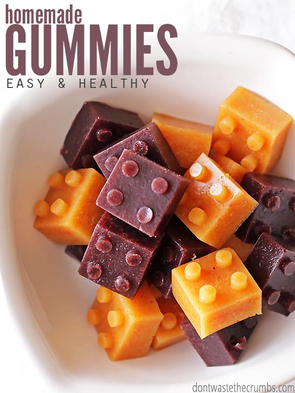 Healthy Homemade Gummies - Easy & Just 2 Ingredients