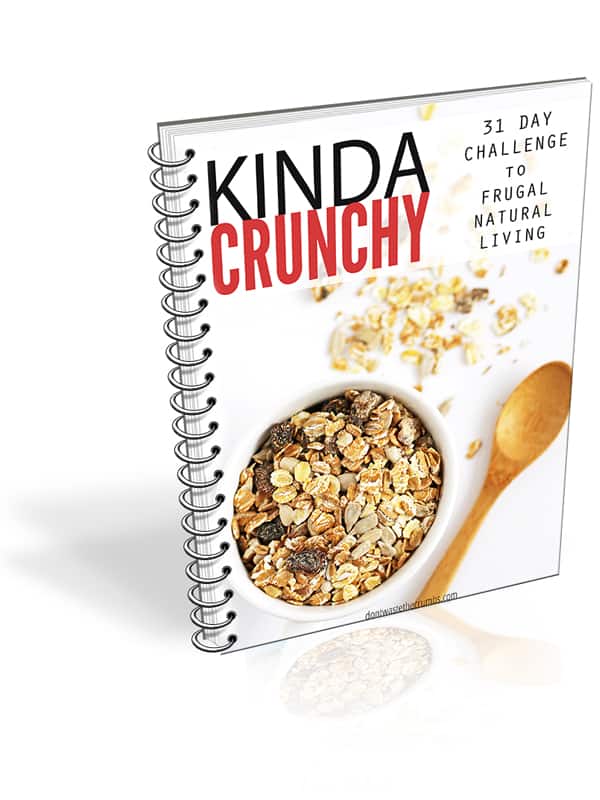 Do you want to make big changes to get healthy, but don't know where to begin? This 31 day challenge to frugal natural living is EXACTLY what you need. Daily challenges and encouragement via email, big goals broken down into small actionable steps so that you can finally achieve a healthier life - all within a budget! :: DontWastetheCrumbs.com