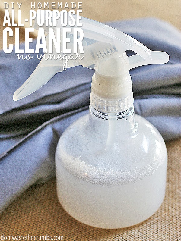 Diy All Purpose Cleaner No Vinegar