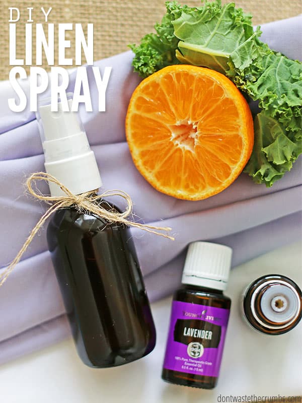 Diy Linen Spray With Essential Oils Don T Waste The Crumbs