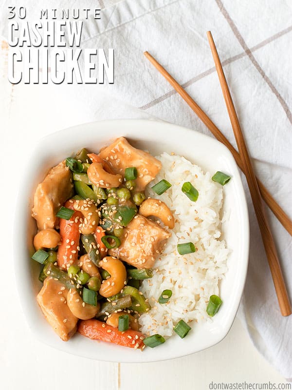 30 Minute Cashew Chicken | Quick and Easy Weeknight Meal