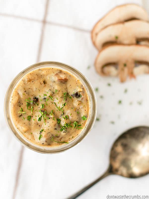 Homemade Cream Of Mushroom Soup Condensed Copycat Recipe