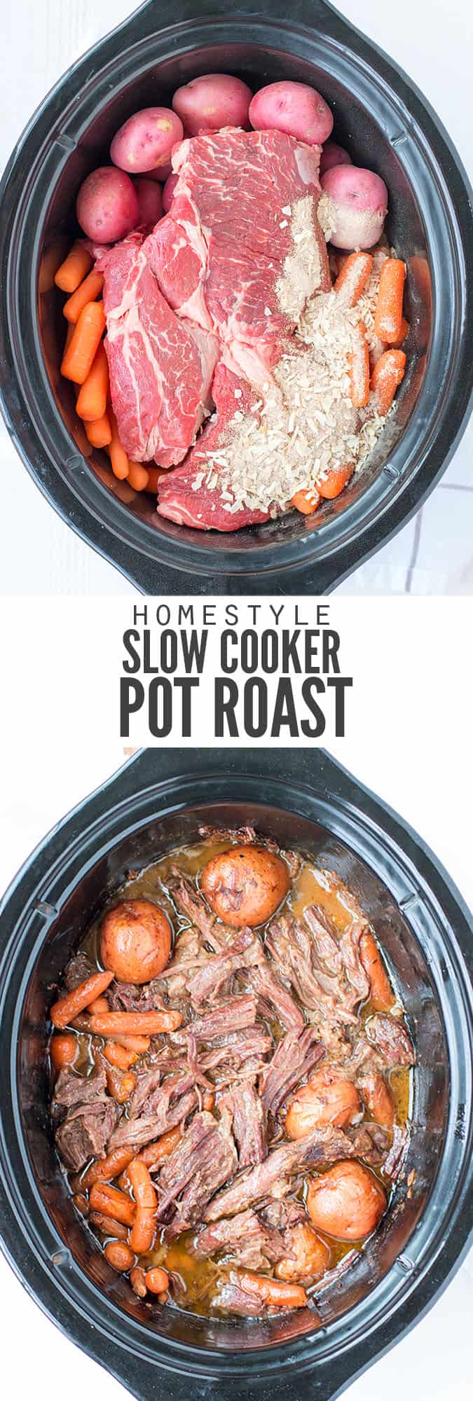 Classic Slow Cooker Pot Roast | Don't Waste the Crumbs