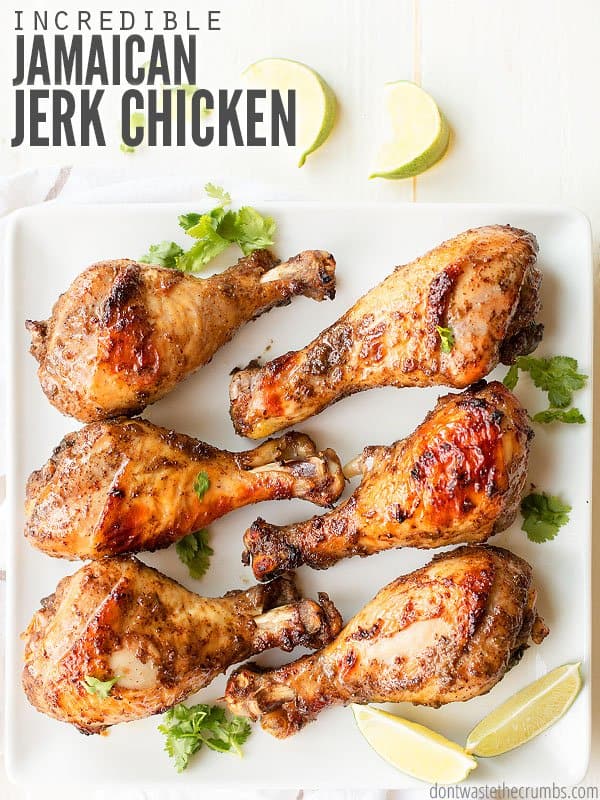 Jamaican Jerk Chicken Recipe Don T Waste The Crumbs