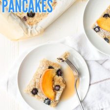 Sheet Pan Pancakes (Homemade & Mix Directions) - Dinner, then Dessert