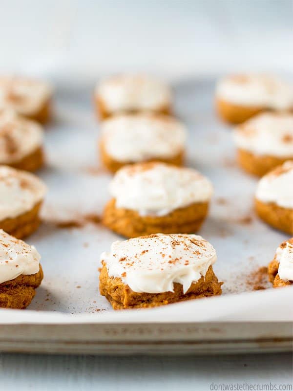 It's the time of year for all things pumpkin, and these cookies are just the ticket! 
