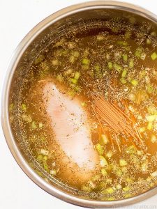 Instant Pot Chicken Noodle Soup - Don't Waste the Crumbs