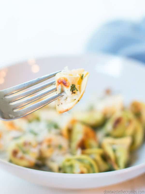 My family's new favorite weeknight meal is fried tortellini! It's the perfect mix of crispy and chewy. A great twist on traditional pasta!