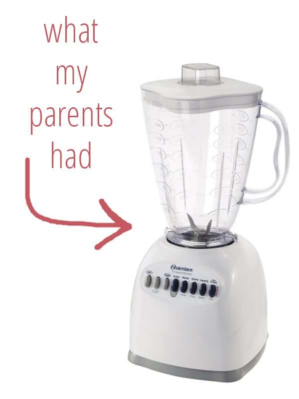 Classic blenders cannot even compare to a professional blender with serious horsepower!