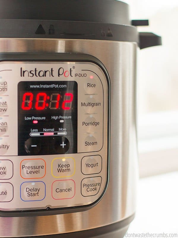 Using an instant pot recipe is a great way to feed a crowd on a budget.