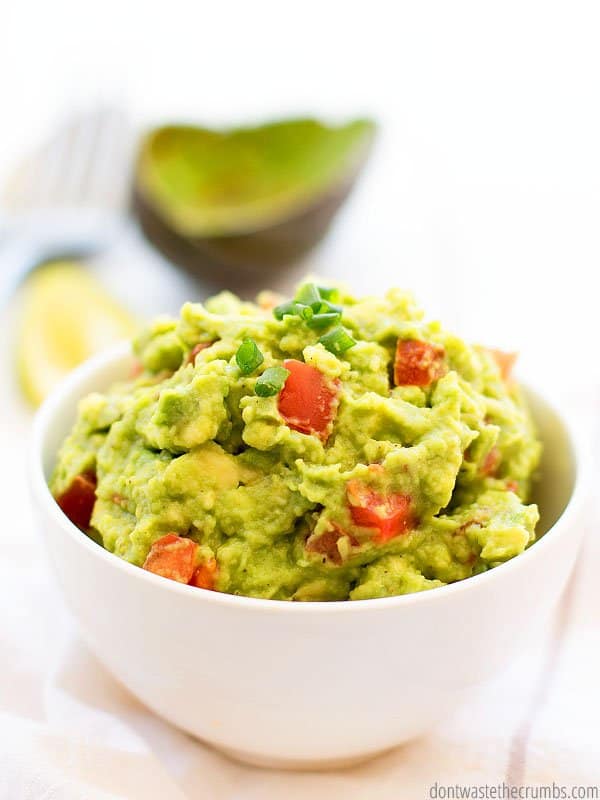 You can make this authentic guac recipe with salsa, or serve salsa on the side for taco night. This recipe is a great foundation for guacamole.