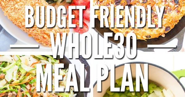 Budget Whole30 Shopping List - WholeFoodFor7