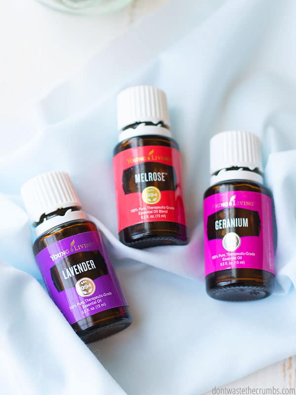 This DIY owie blend is made from Young Living essential oils. It's perfect for any cuts or scrapes your little one gets!