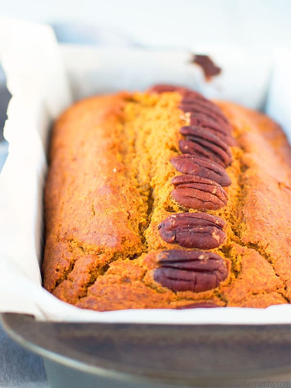 Wow the in-laws with this delicious healthy pumpkin bread recipe! Make this before you next holiday gathering and your family will love it.