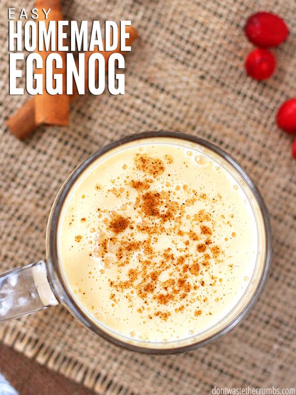 We took store-bought eggnog and compared it against homemade eggnog and ranked it in ingredients, taste, and price. Get the winning recipe and save money!