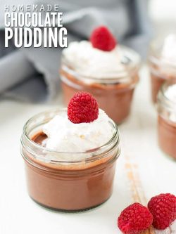 This is the BEST chocolate pudding recipe you'll find. Made without cornstarch or vanilla extract, there's just 3 ingredients (including dark chocolate!) : : DontWasteTheCrumbs.com
