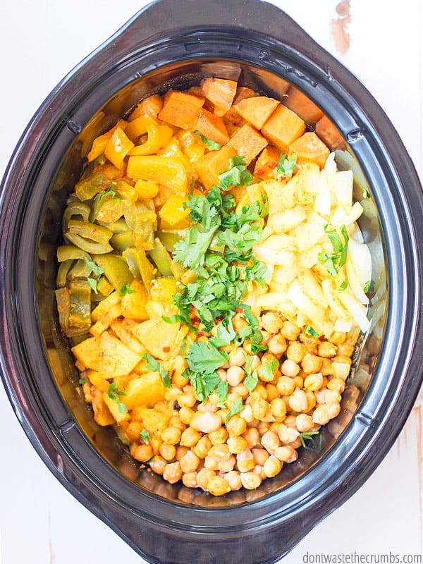 Thai Pineapple Vegetable Curry is a great vegetable meal for your meatless weeknight meal.