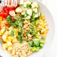 Crunchy Vegetable Quinoa Salad-image