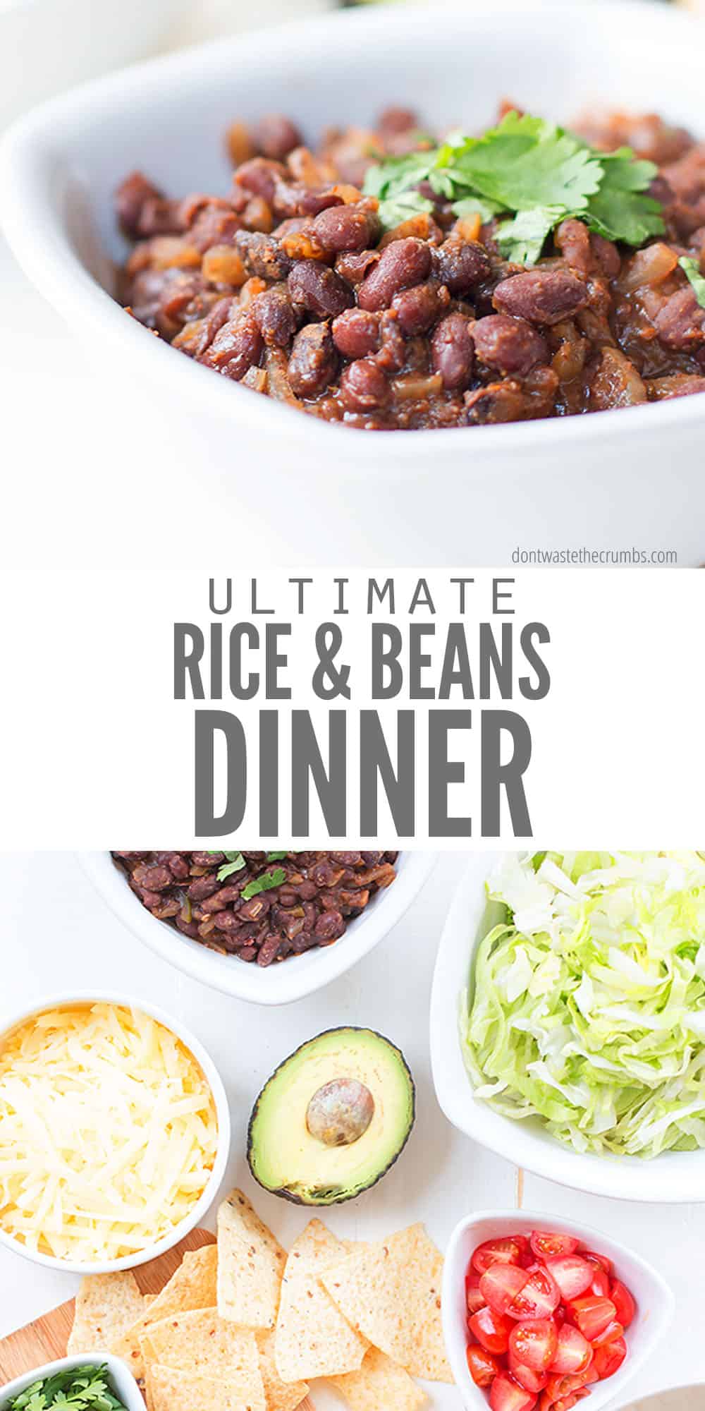 Our Favorite Beans and Rice Recipe Don't Waste the Crumbs