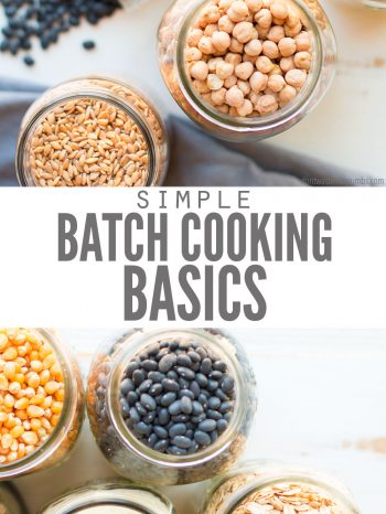 How to Save Time and Money with Batch Cooking
