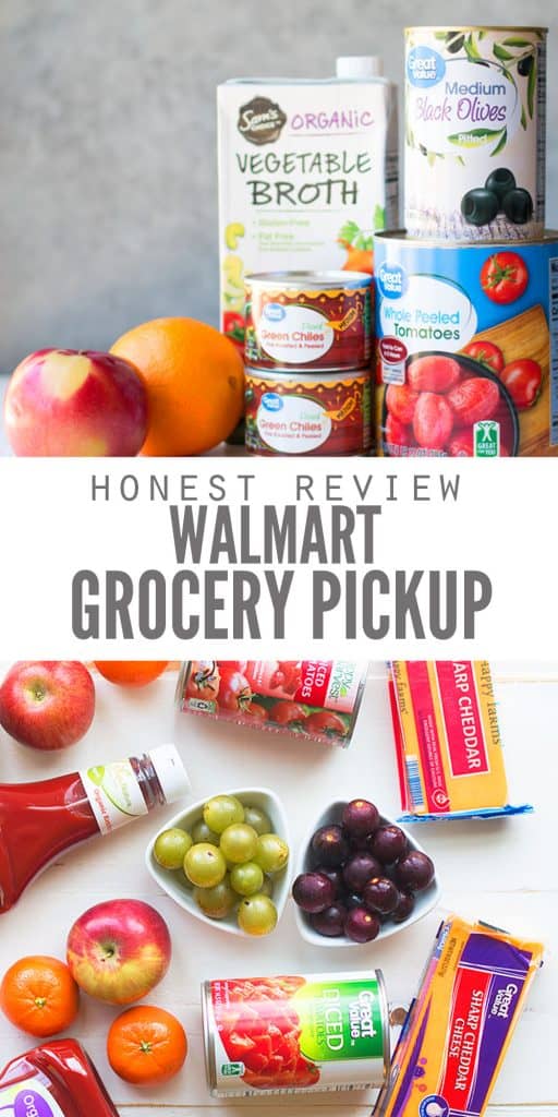 honest review of Walmart Grocery Pick Up