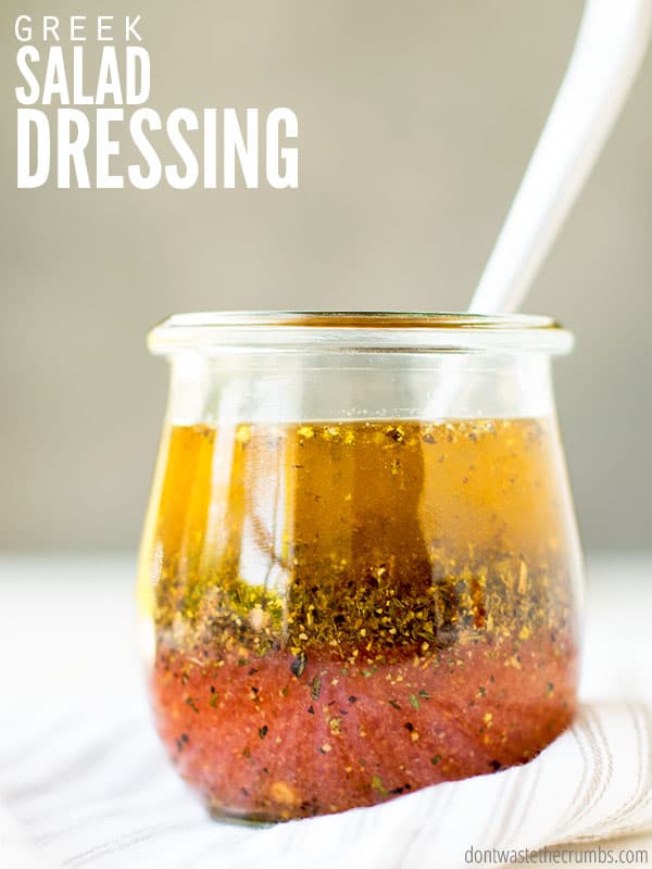 Mason Jar Salad Dressing - Measure, Make and Store in the Same Jar!