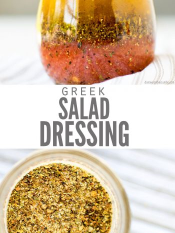 Greek Salad Dressing (Better Than Store-Bought)