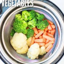Steaming vegetables in the Instant Pot - Humble Oven