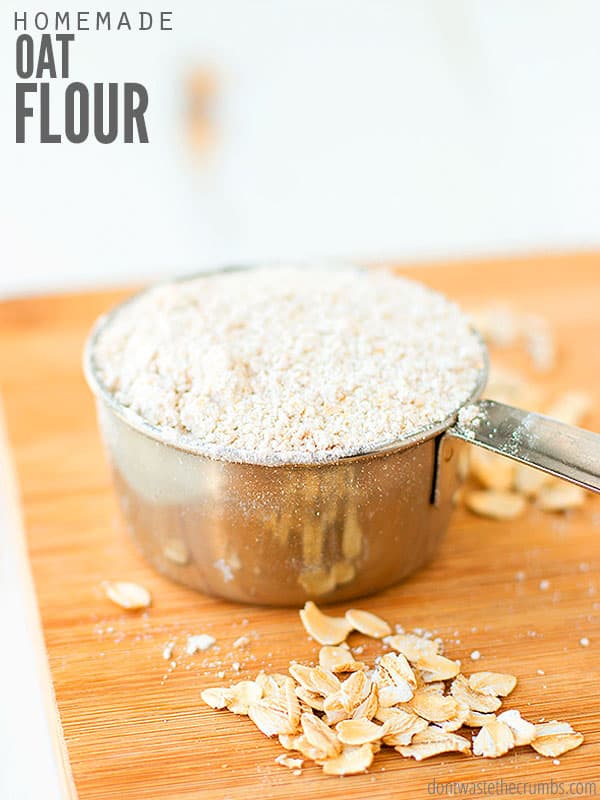 Learn how to make oat flour for a nutritious addition to baked recipes