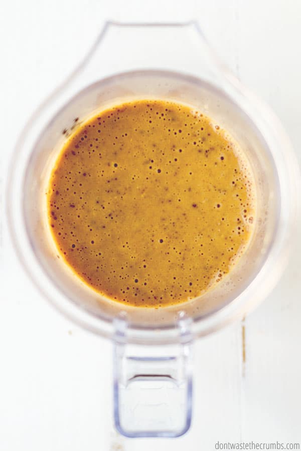 Make this a green, veggie friendly smoothie by adding some spinach for a boost!