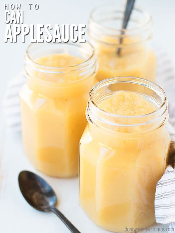 Learn about how to make and can applesauce with this freezer-friendly recipe.