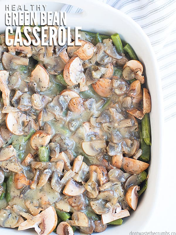 Healthy Green Bean Casserole Cover 