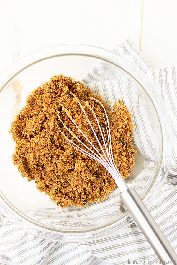Making homemade brown sugar saves time and money. You can easily make both light and dark to have on hand when you need it!