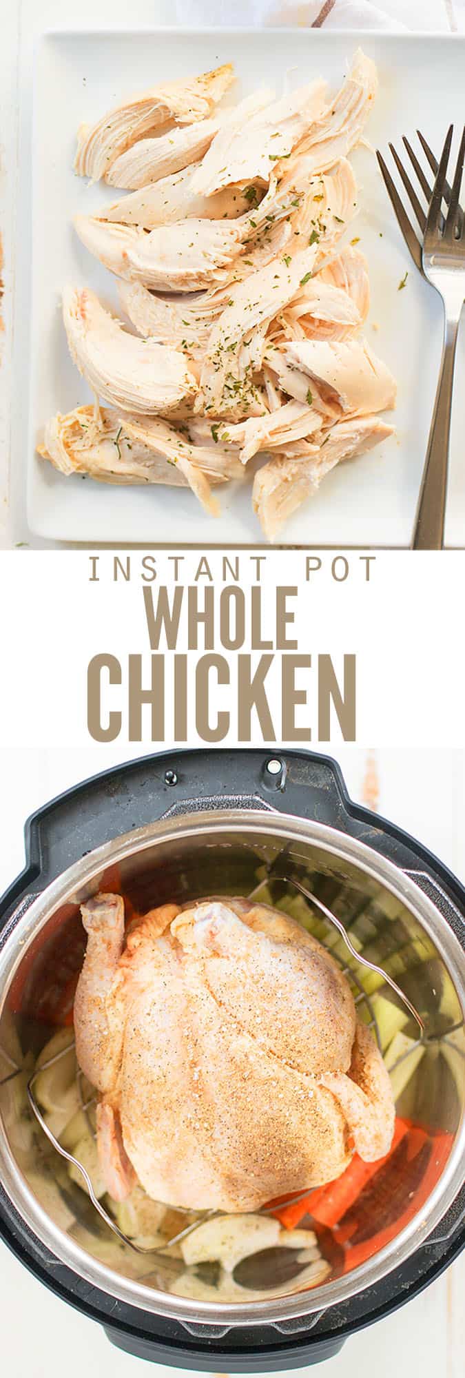 Instant Pot Whole Chicken Don't Waste the Crumbs