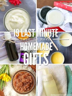 This list of creative homemade gift ideas has something for everyone on your list. Including DIY projects, baked goods, handmade beauty products, and more! :: DontWastetheCrumbs.com