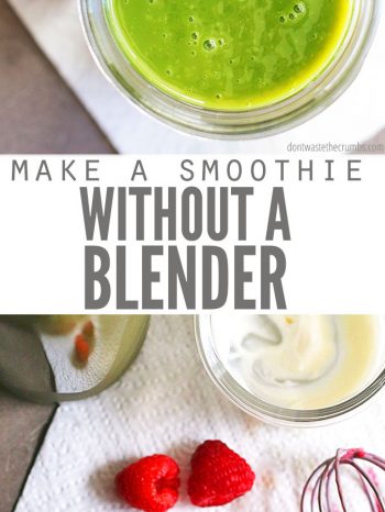 How to Make a Smoothie Without a Blender