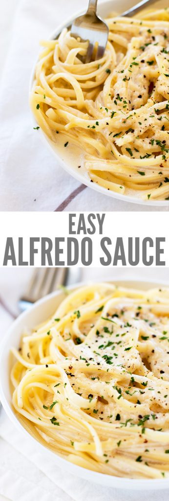 Homemade Alfredo Sauce Recipe