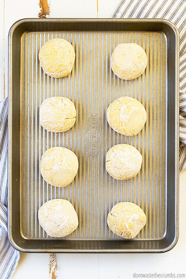 These easy dinner rolls are super freezer-friendly! To freeze baked rolls, simply place them in a freezer-safe container or zip-seal bags. Thaw naturally in the fridge and serve with your favorite supper! 