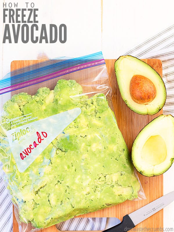 Learn How to Freeze Avocado with this super convenient and easy method. Uses only 2 ingredients, peeled avocados and lime juice. Freezes for up to 3 months and is perfect for spreading on toast or making guacamole!