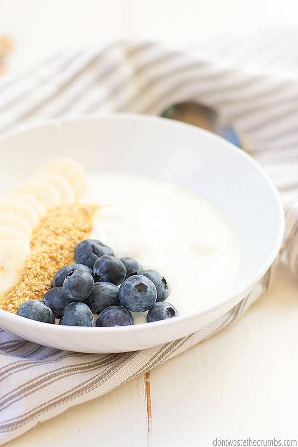 All you need for DIY yogurt is plain yogurt, which can also be made homemade!
