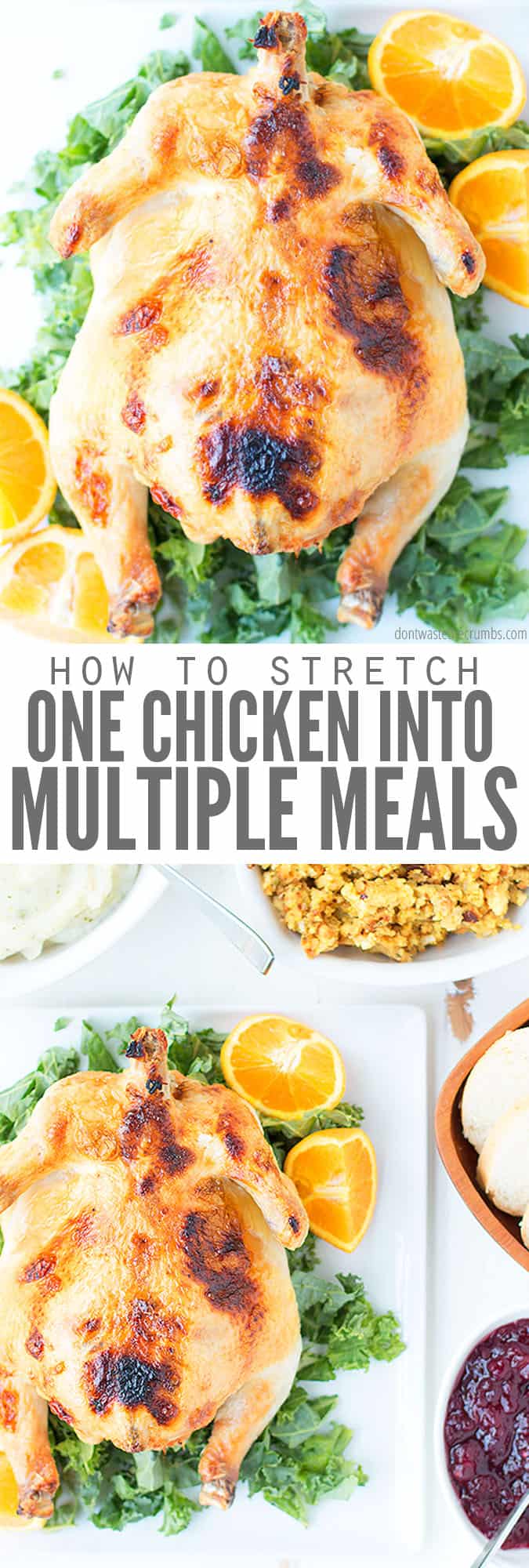 How to Stretch One Chicken into Multiple Meals